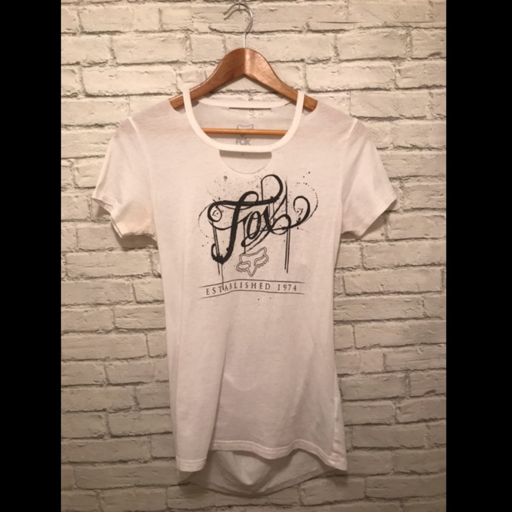 Fox Tee with Back Drape
